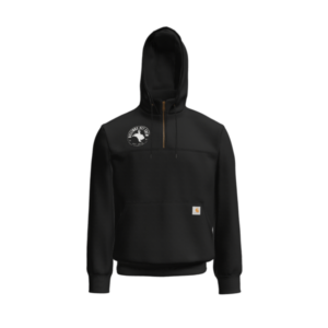 CT100617 Carhartt® Rain Defender® Paxton Heavyweight Hooded Zip Mock Sweatshirt